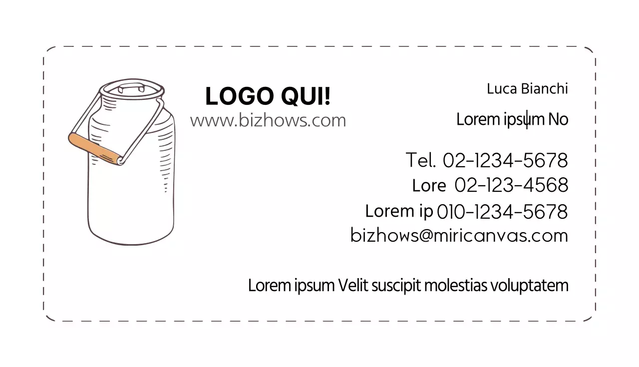 Barattolo di vetro da caffè