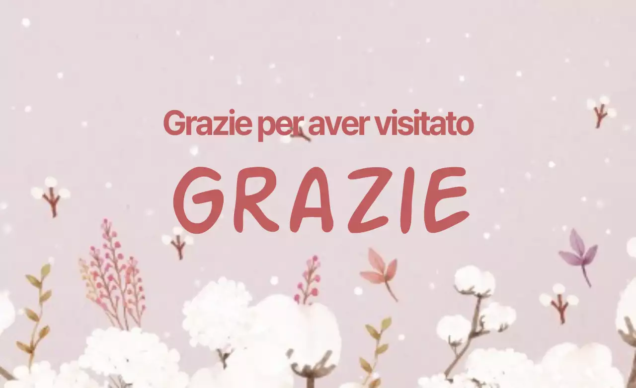 Grazie per aver visitato