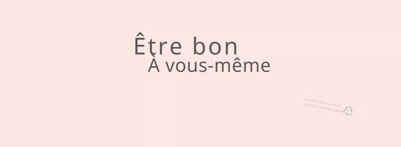 Lettres anglaises simples en rose