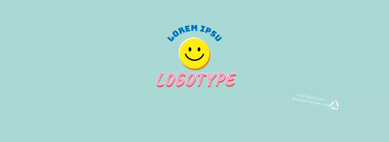 Blauw Schattig Illustratie Cafe