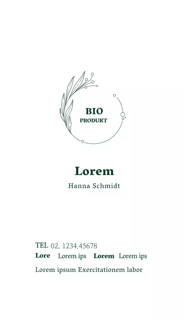 grün illustration logo umweltfreundlich personal shopper