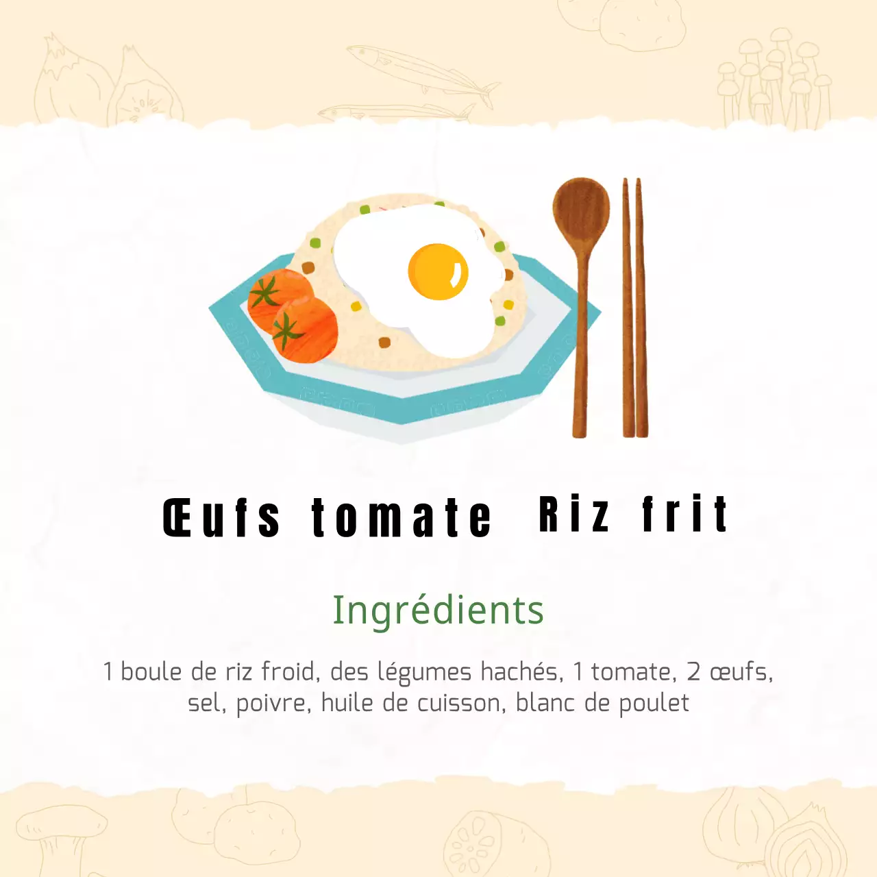 Le partage des recettes culinaires de Beige