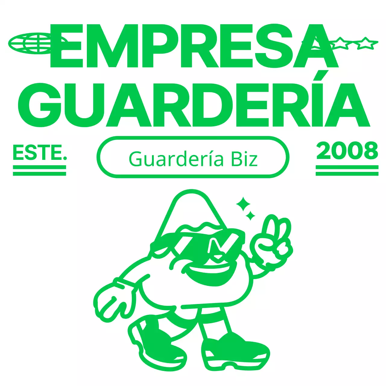 Hip Mountain Concepto de personaje Día del deporte infantil Grupo