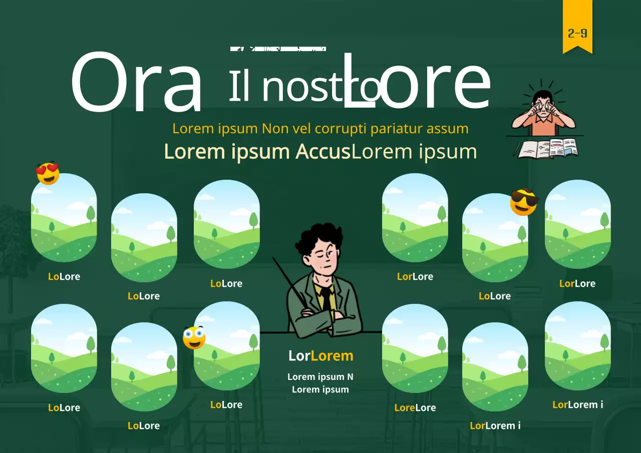 Presentare una parodia divertente di un compagno di classe