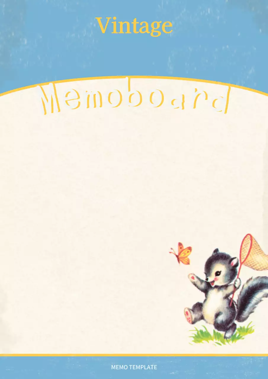 ベージュ レトロ メモ 予定表 ポスター