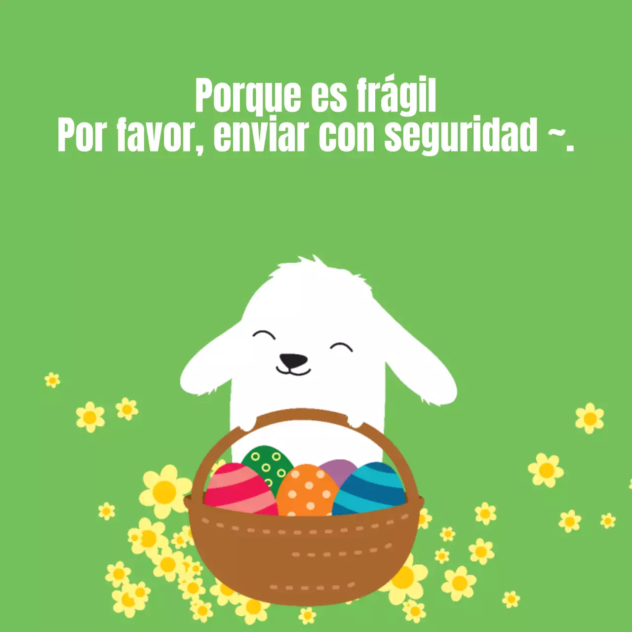 Por favor, entregue con seguridad