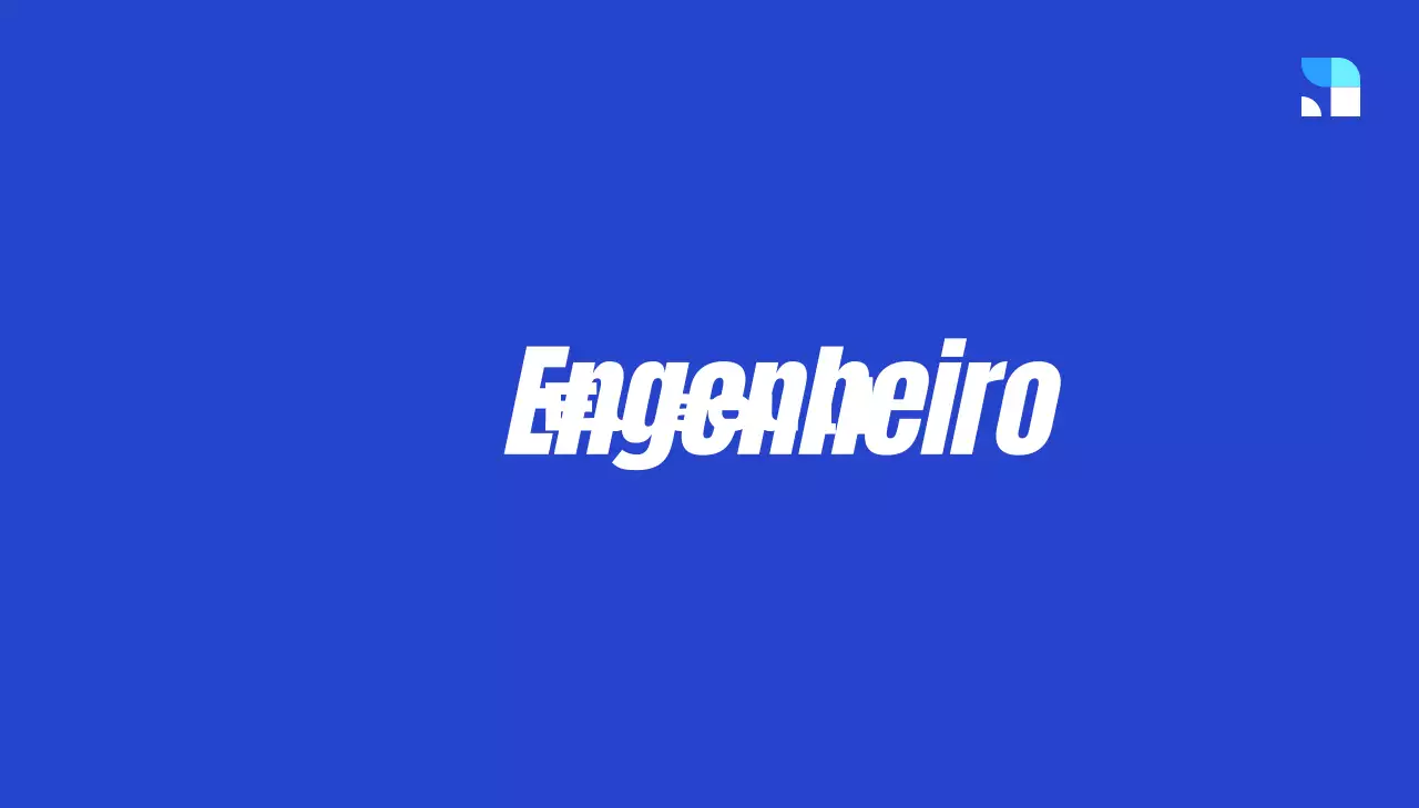 Design simples com títulos de emprego em cursivo realçados a azul