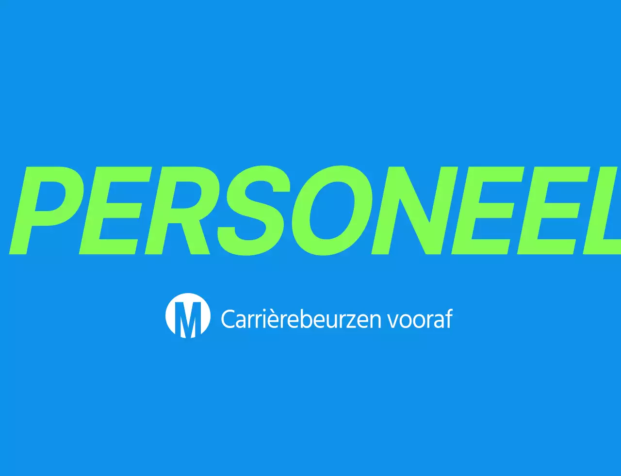 Eenvoudig blauwgroen personeelsvest voor de banenmarkt