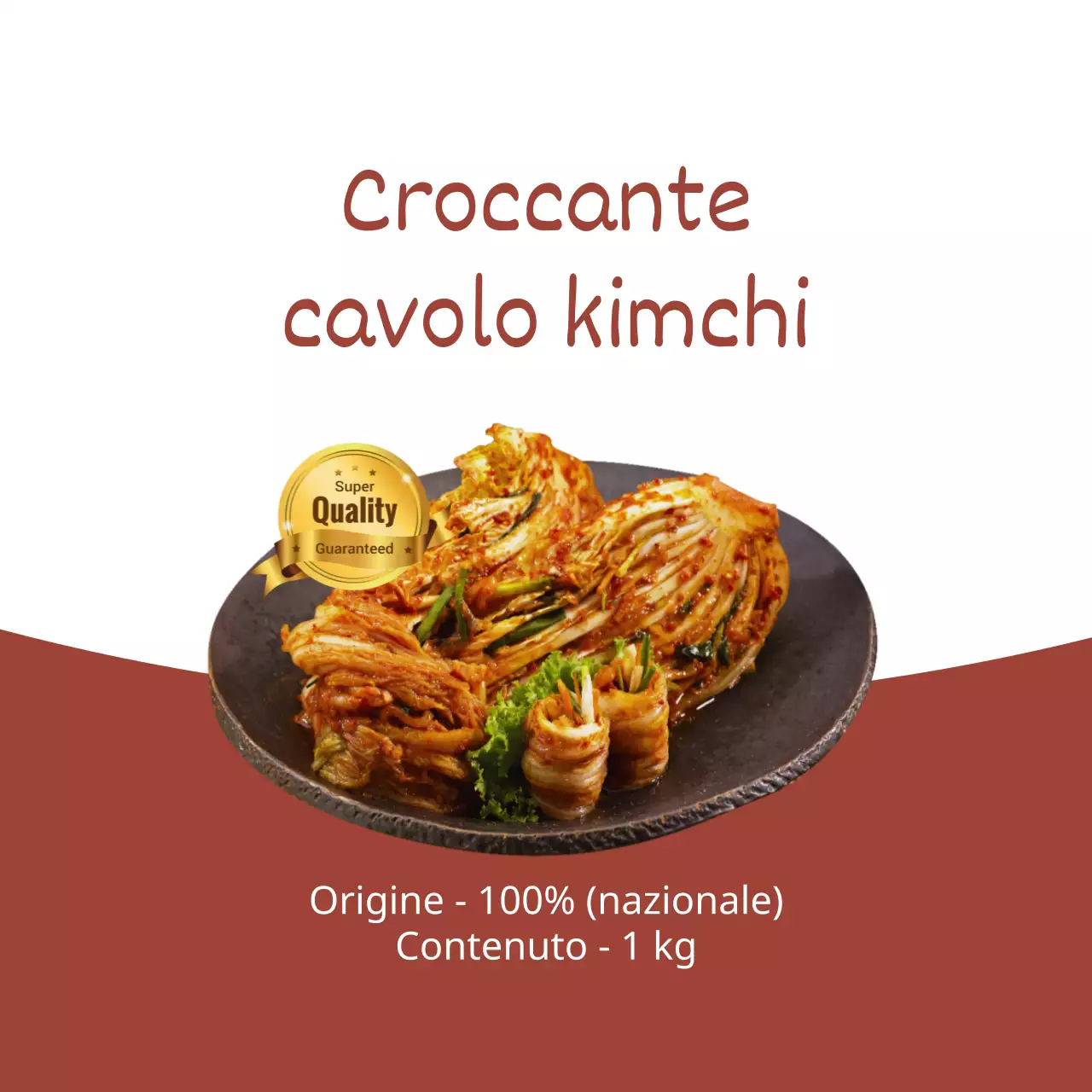 Cavolo cinese kimchi