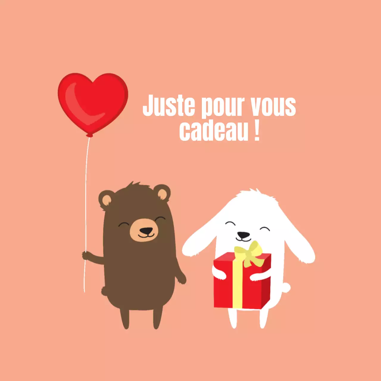 Des cadeaux pour les clients