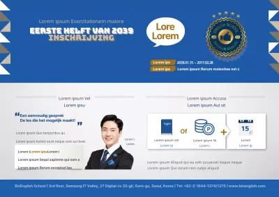 Inschrijven voor de eerste helft van het jaar