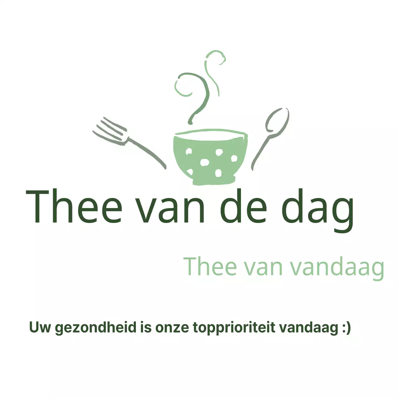 Thee van de dag