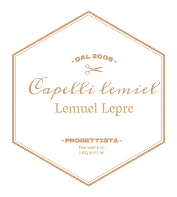 Insegna bianca di lusso per parrucchieri