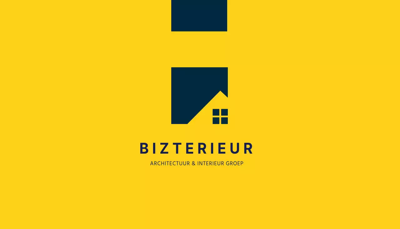 Geel blauw logo schoon bedrijf