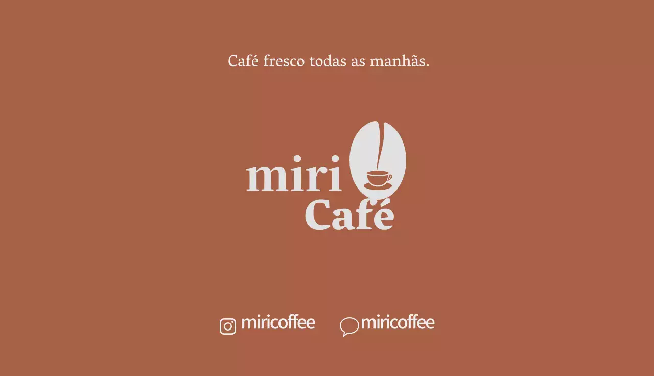 castanho ilustração logótipo simples café café