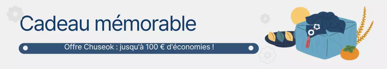 Vente de coffrets cadeaux Chuseok