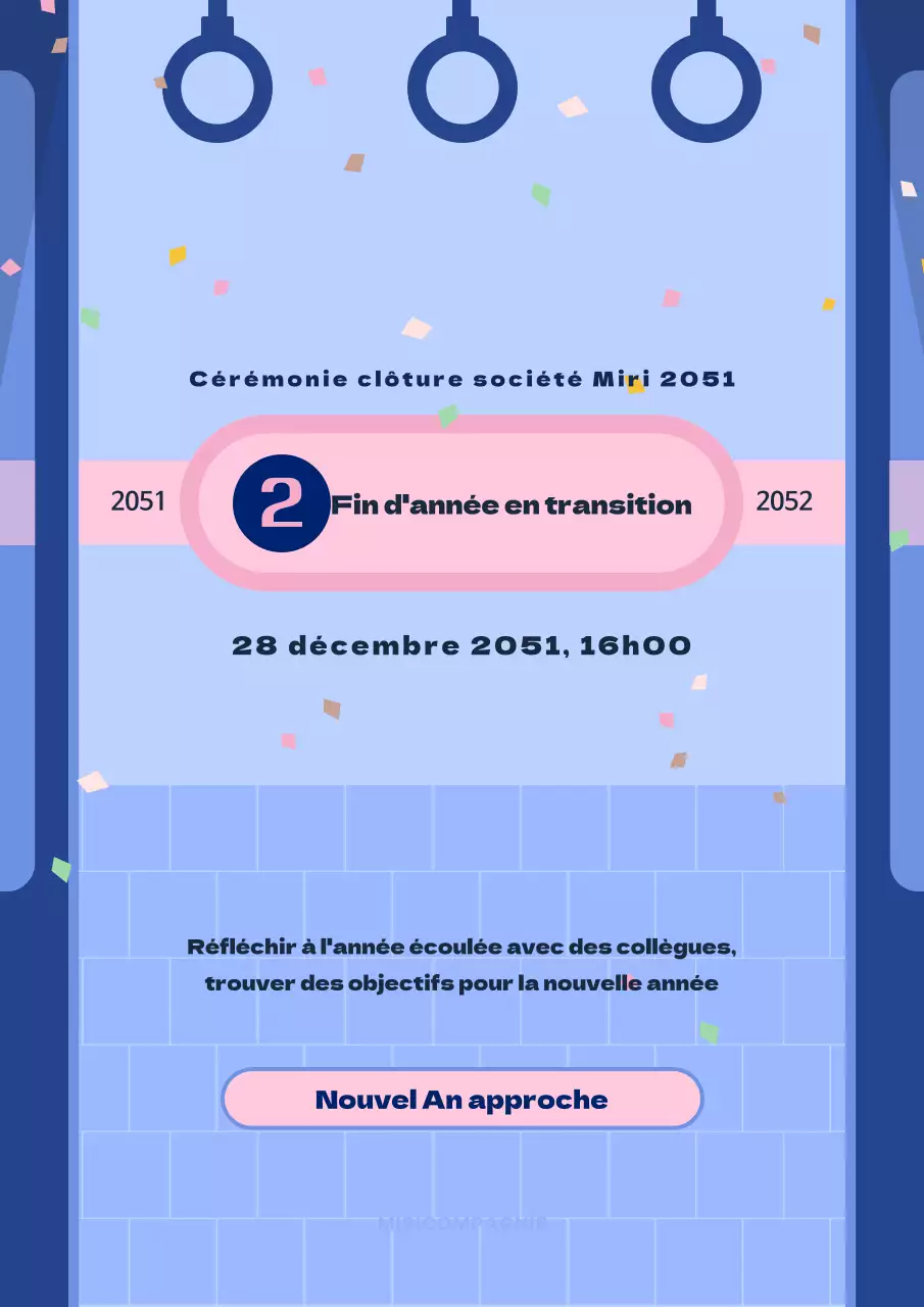 Cérémonie de clôture du concept de transfert des métros bleu et rose