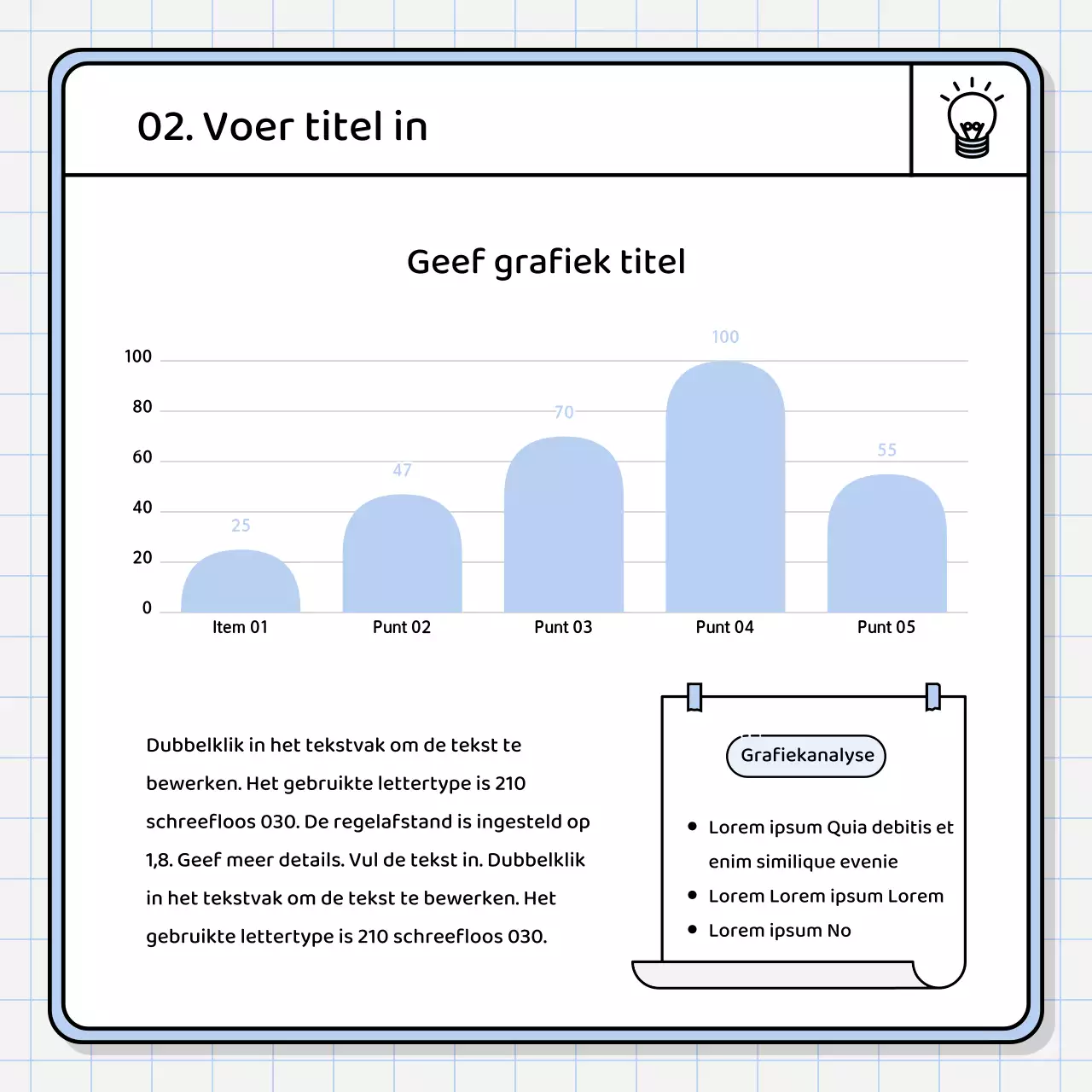 Basis presentatieset in geel en chartreuse