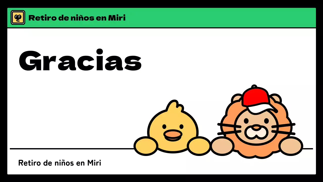 Campamento de invierno para niños con un bonito estilo en azul claro y verde