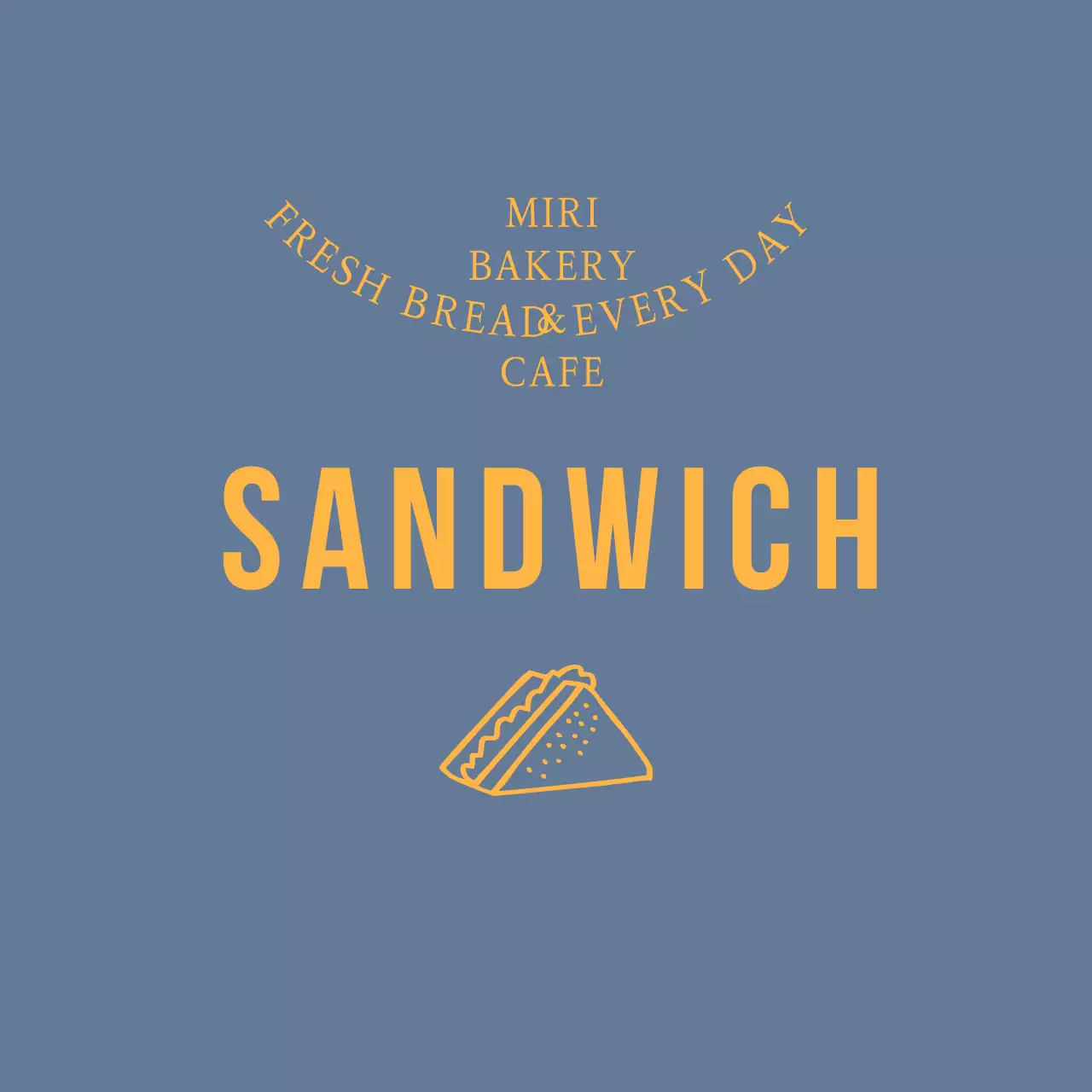 青 シンプル カフェ メニュー Instagram投稿