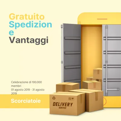 Eventi di spedizione