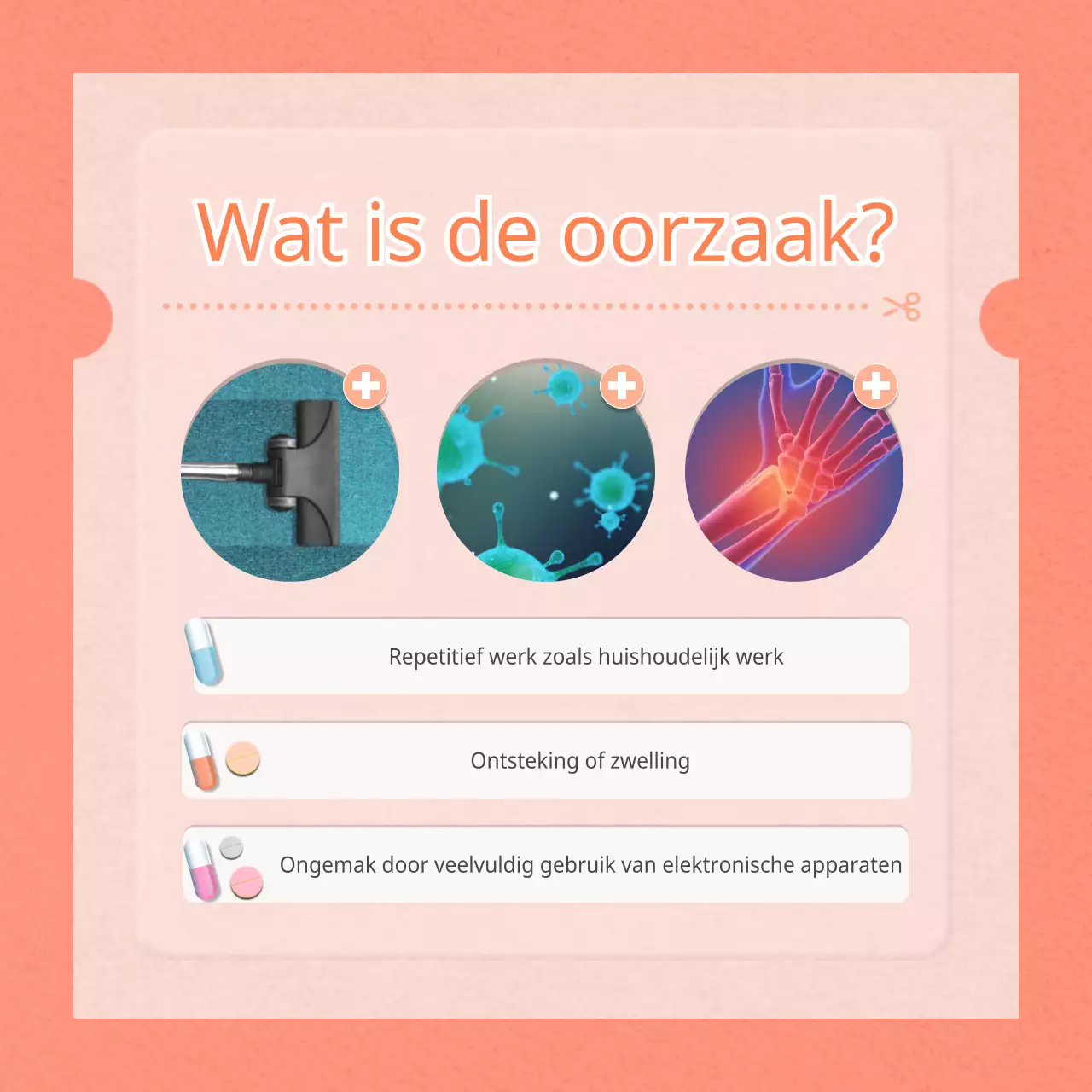 Multicoloured ziekenhuis medicijnentas concept