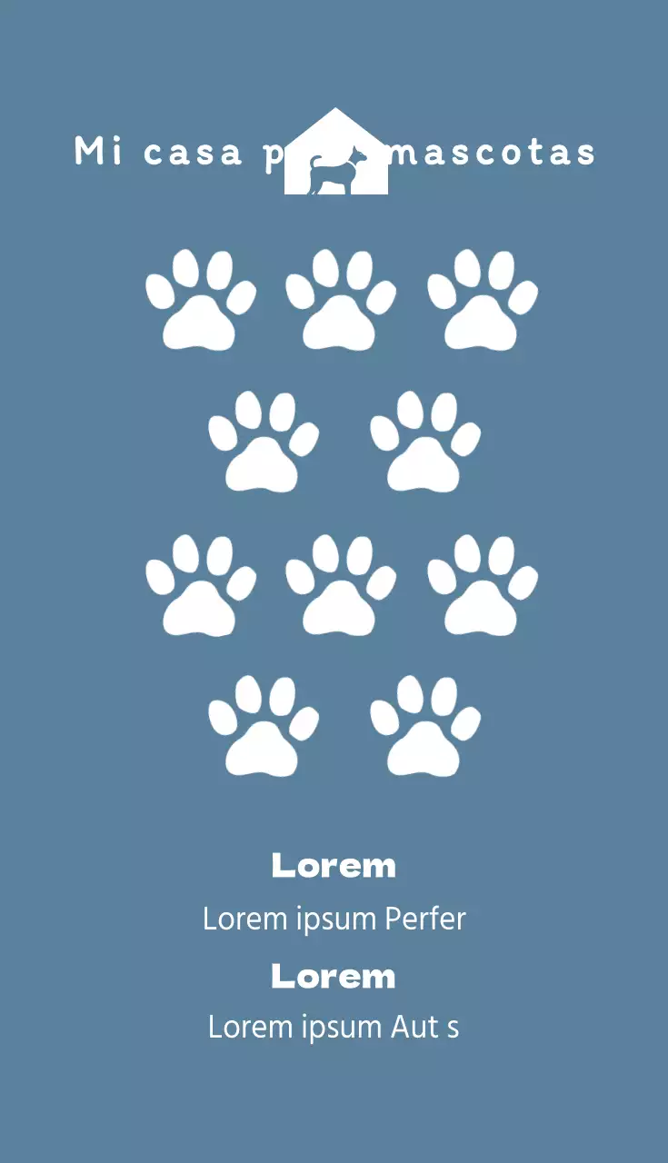 Casa de mascotas