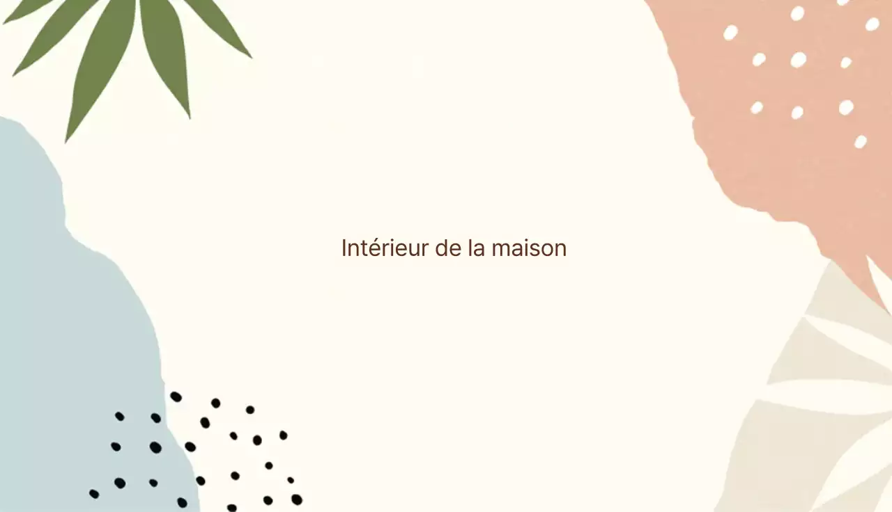 Illustration rose bleu intérieur doux