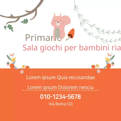 Sala studio per bambini rialzata