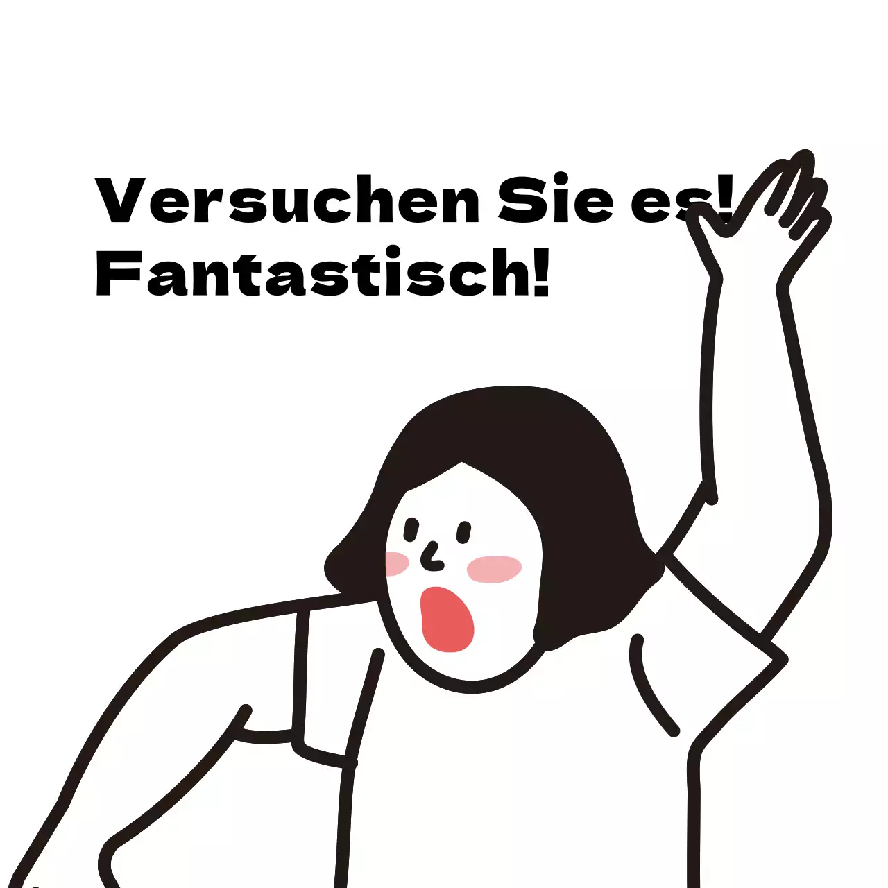 Weiße Illustration lustig Lebensmittel Förderung