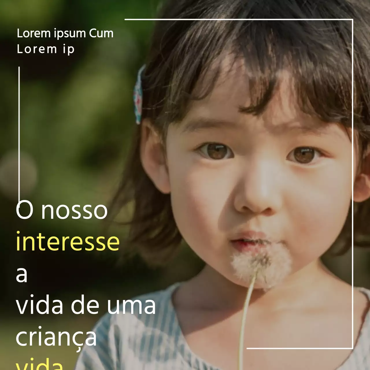 Campanha do Dia da Prevenção do Abuso de Crianças da Whiteellow