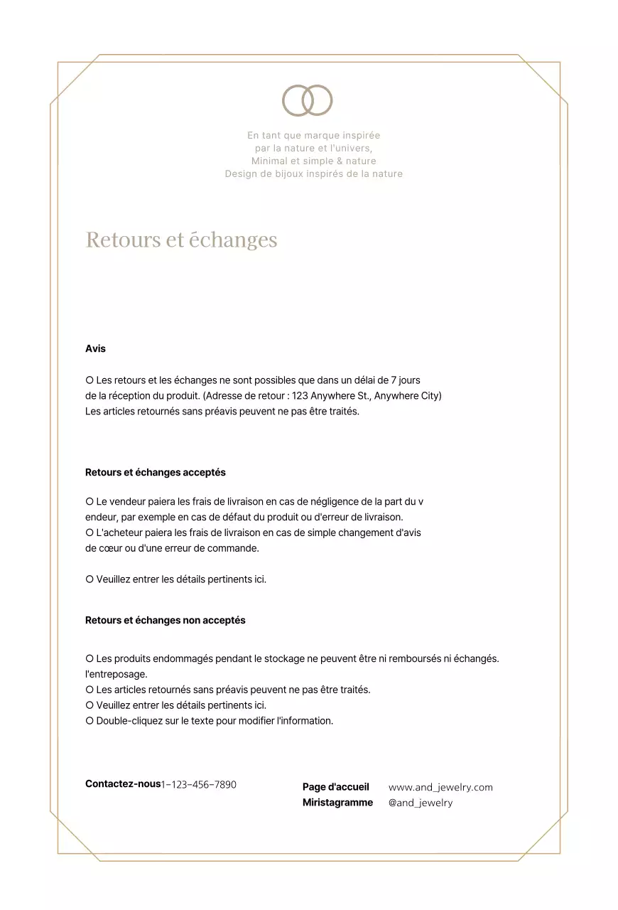 Carte postale Beige Luxurious Jewellery Buying Guide