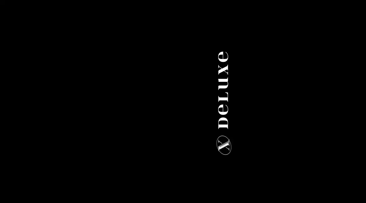 Logótipo de automóvel elegante e fixe em branco e preto