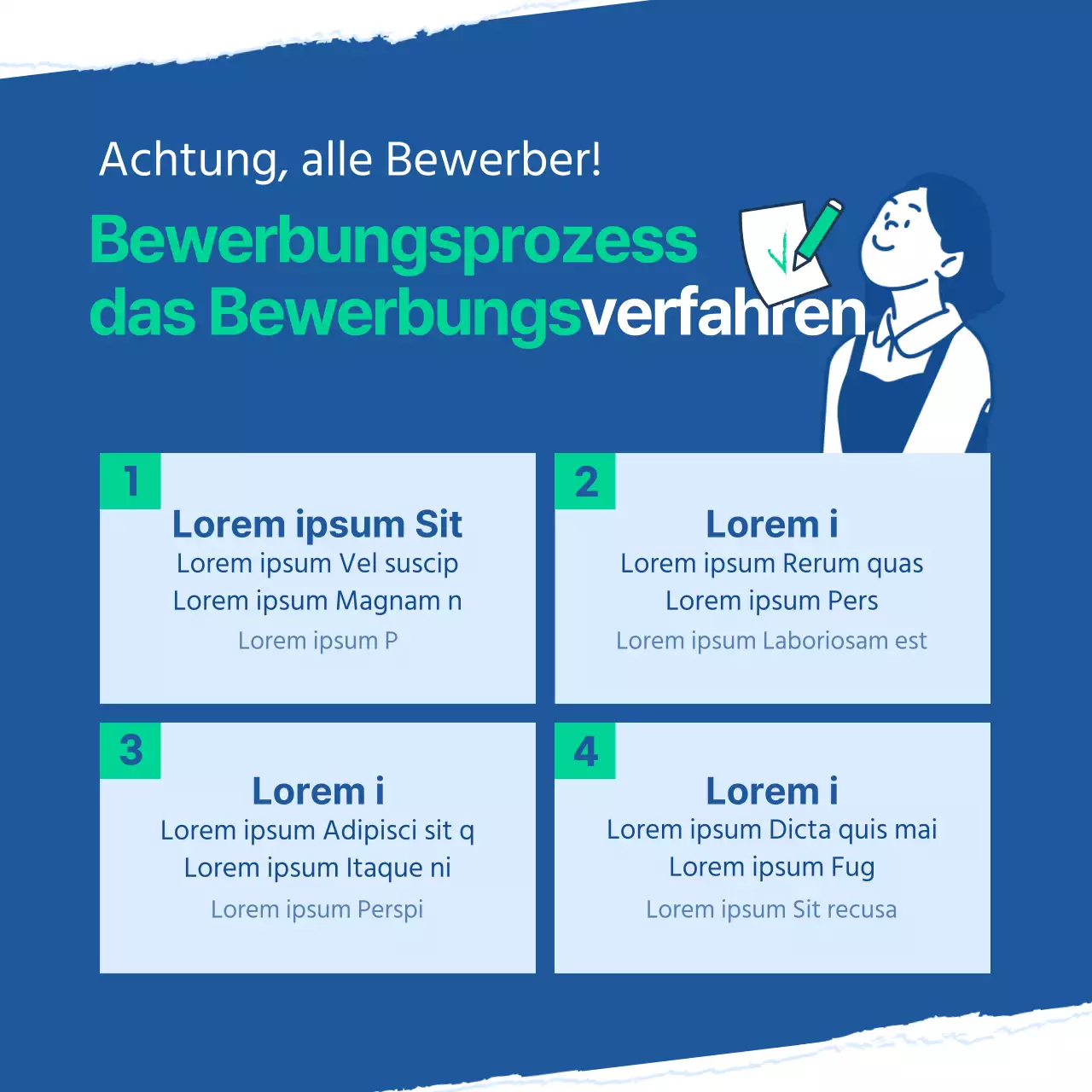 Der blaue und der mintfarbene Weg zum Hochschulstudium