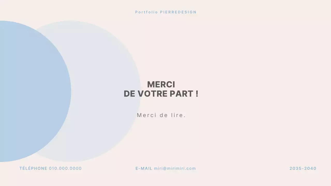 Portefeuille design moderne en beige et bleu clair