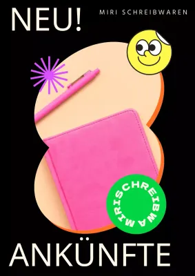 Lebendige Aufkleber Fotoposter