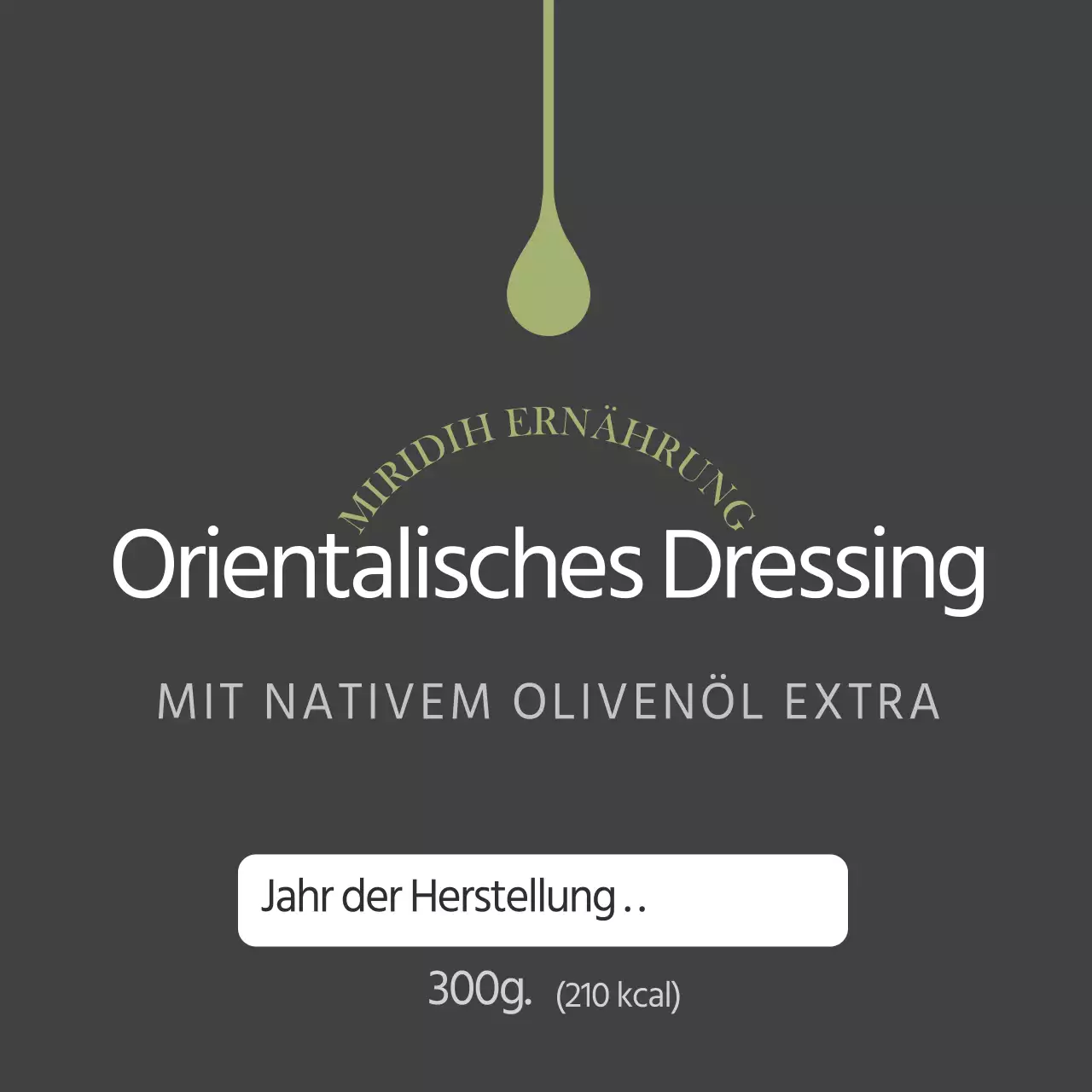 Schwarzer einfacher orientalischer Dressing-Aufkleber