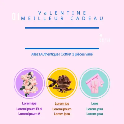 Idées de cadeaux pour la Saint-Valentin