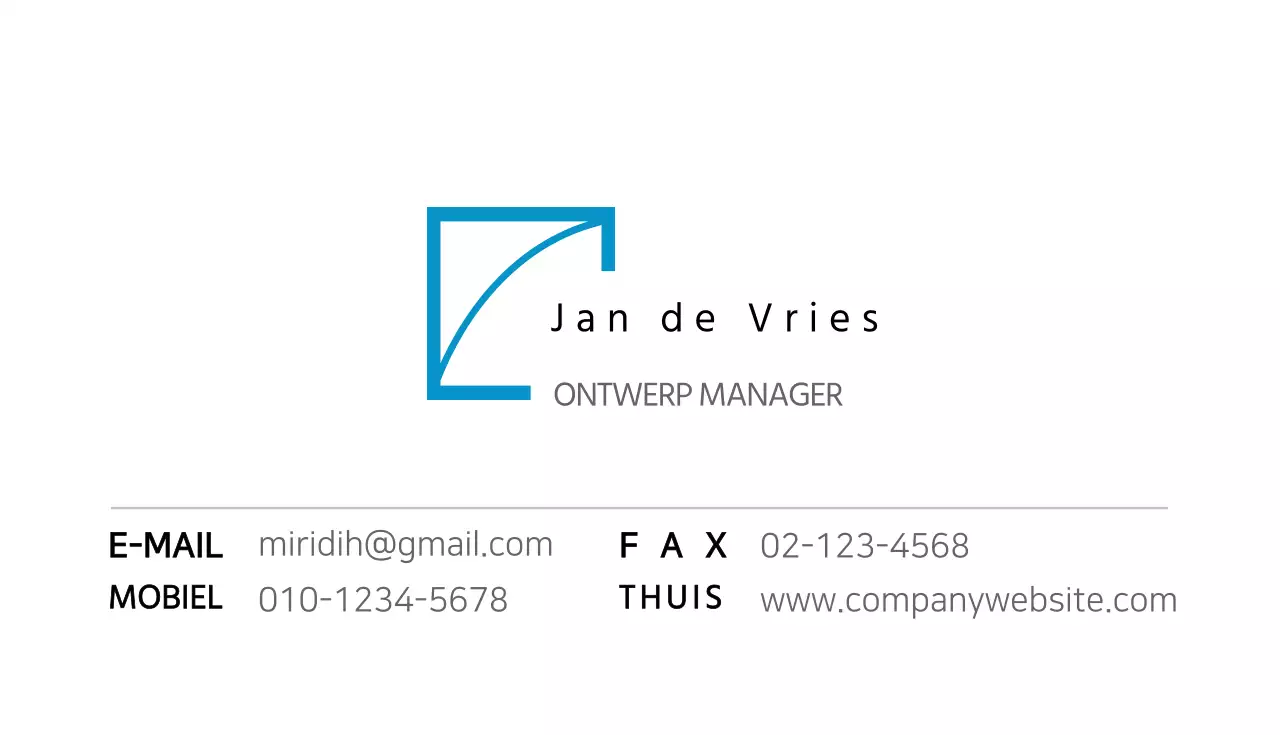 Studio visitekaartje