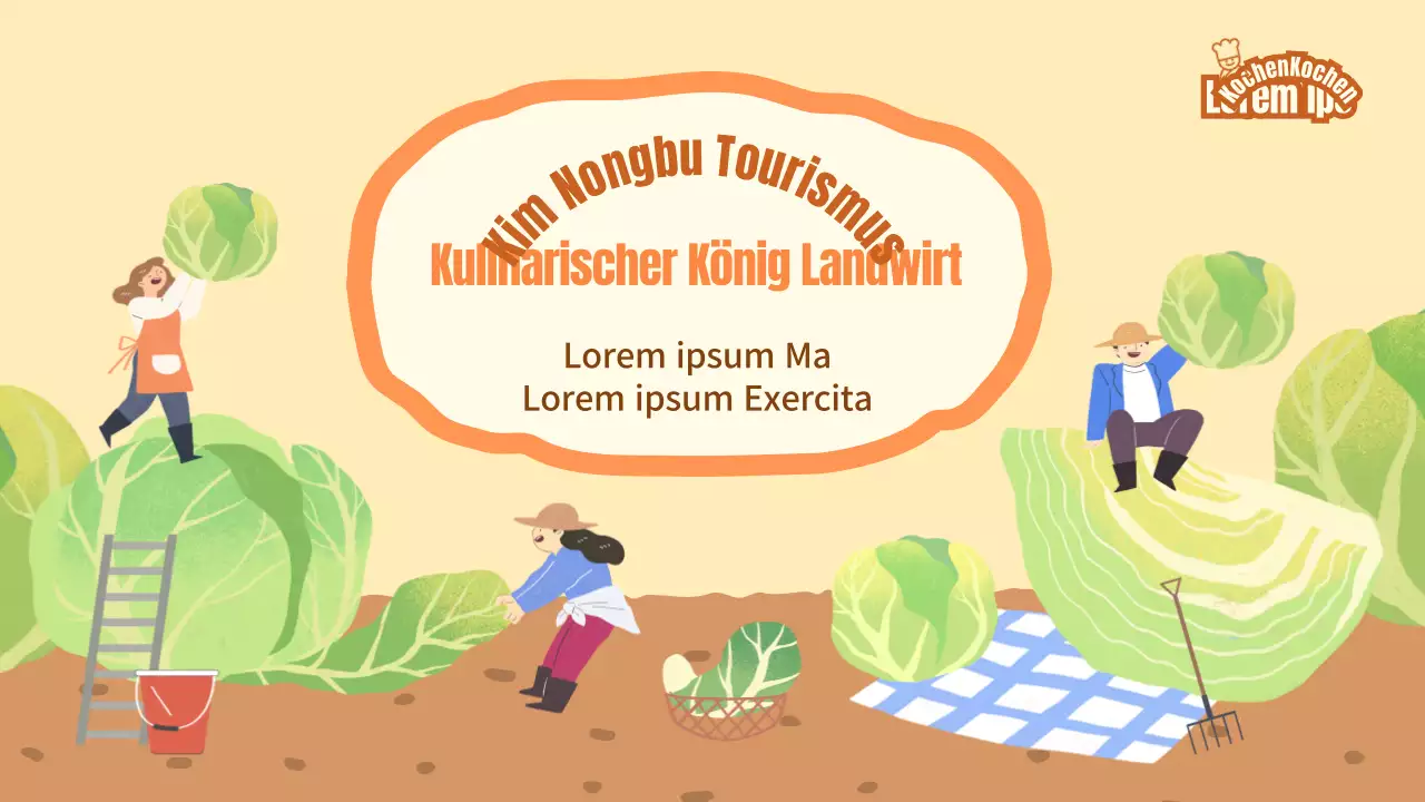 Wie man Kohl in einem gelb-grünen Bio-Konzept lagert Inhalt