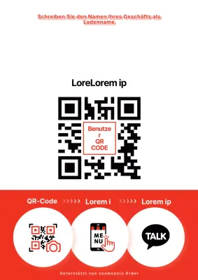 41922_QR Code Menü Bestellung