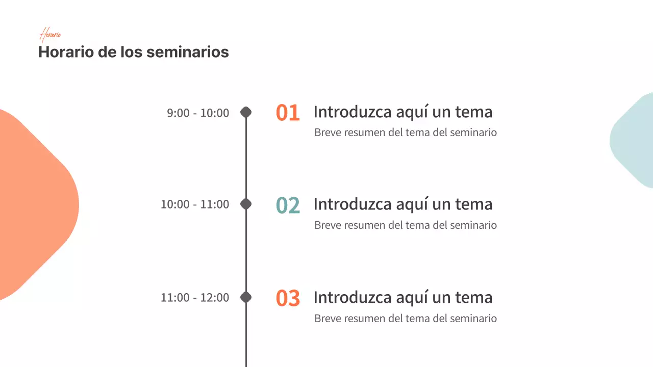 Presentaciones para seminarios