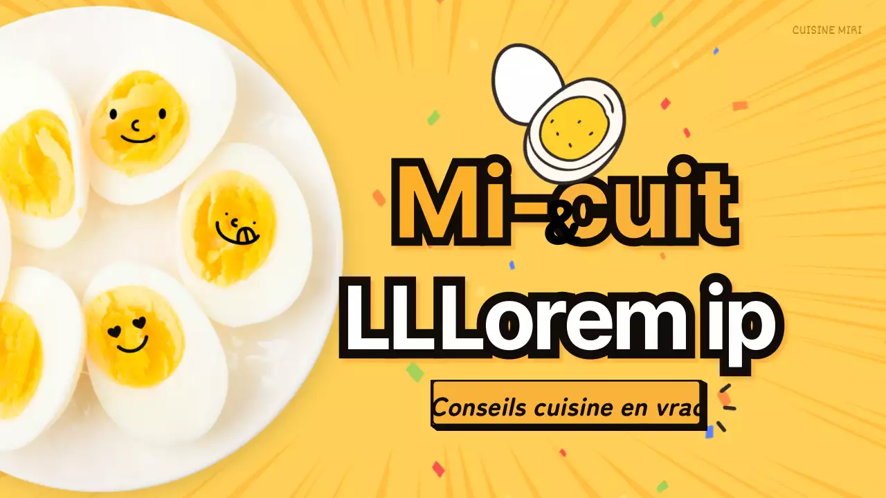 Thème mignon jaune pour les conseils de cuisine
