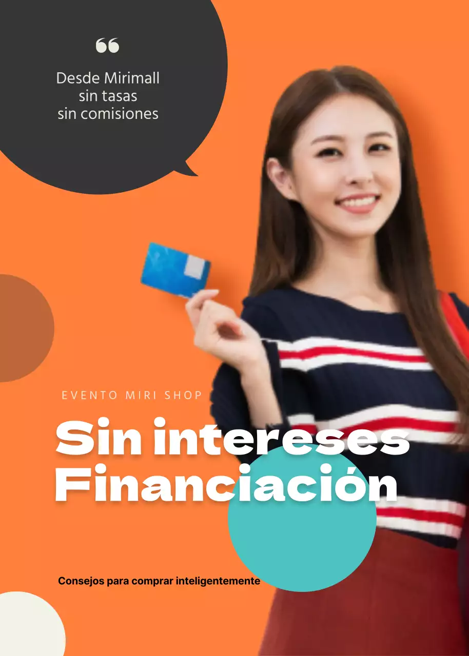 Ofertas sin intereses