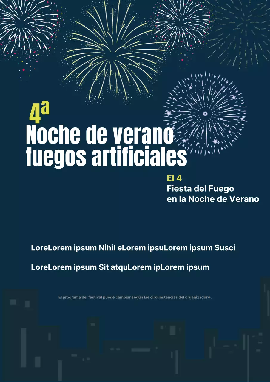 Fuegos artificiales