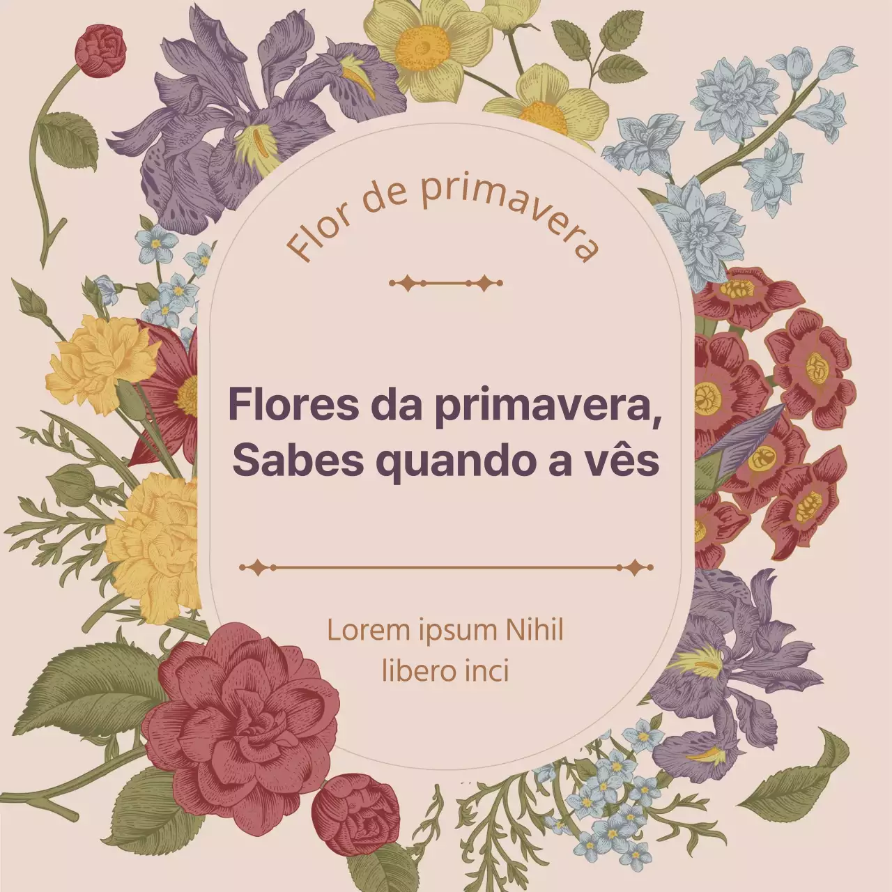 Conceito de flor de primavera de flor vintage cor-de-rosa conceito completo