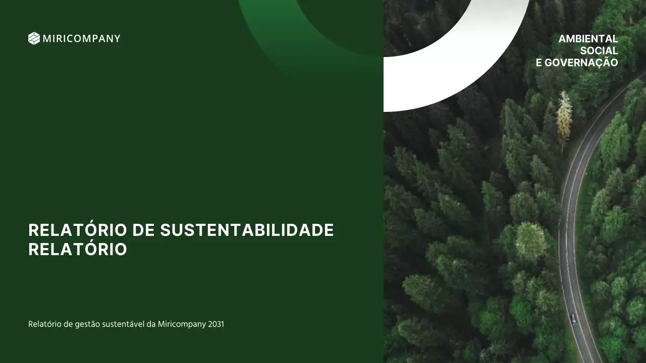 Relatório ESG da Ecoconcept em verde