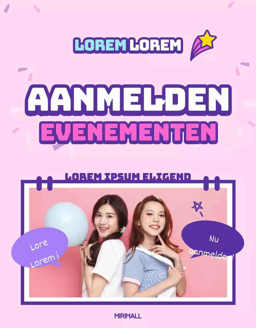 Evenementen aanmelden