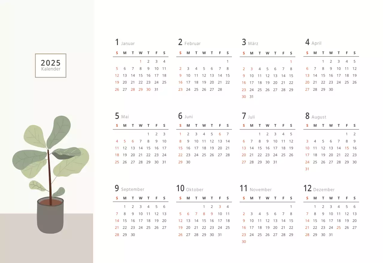 Einfache, natürliche Möbel in Beige und neutralen Farben