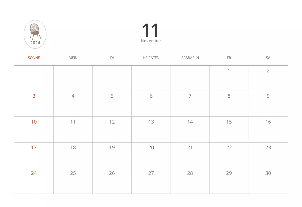 Einfache, natürliche Möbel in Beige und neutralen Farben